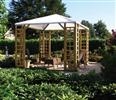 Unbranded Pergola Gazebo with Plastic Roof: As Seen