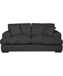 Unbranded Perrie Large Sofa - Charcoal