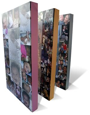 Personalised Poem and Photo Montage on Canvas