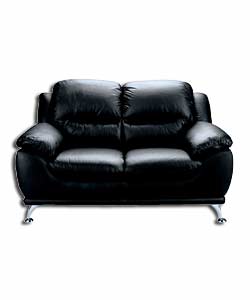 Pescara Black Regular Sofa
