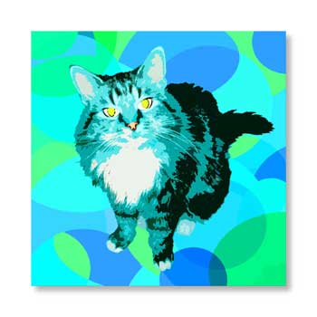 Unbranded Pet Lover Pop Art Canvas