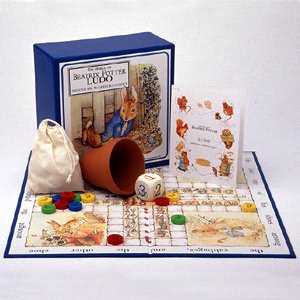 Peter Rabbits Ludo is a delightful adaptation of the fun, traditional English game of Ludo. Each