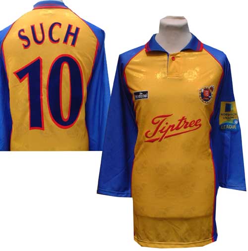 Unbranded Peter Such and#8211; Match worn Essex one-day shirt