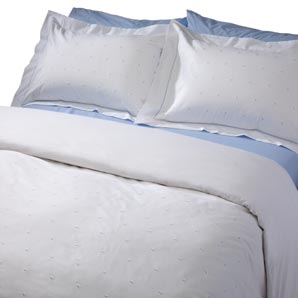 Jonelle Petit Fleur bed linen. 100% cotton embroid