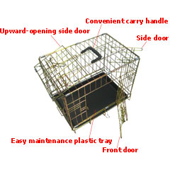 Unbranded Petplanet DeLuxe Triple Door Cage Giant VP306-GZ