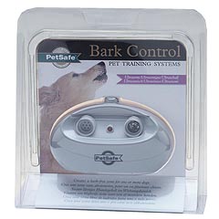 This unobtrusive unit emits an ultrasonic noise when barking is detected and can also be activated m