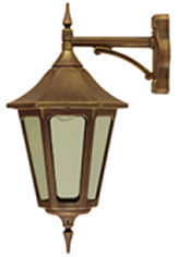 Unbranded Petworth wall lantern with top arm Outdoor Wall