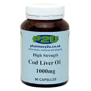 Pharmacy2U Cod Liver Oil 1000mg Capsules - size: 90