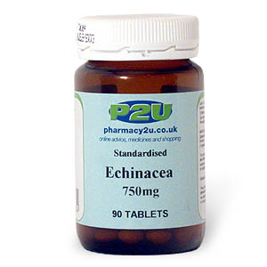 Pharmacy2U Echinacea 750mg Tablets cl - Size: 90 cl