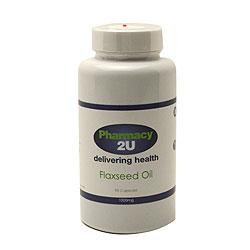 Unbranded Pharmacy2U Flaxseed Oil 1000mg