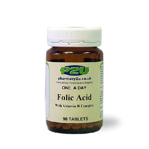 Pharmacy2U Folic Acid One A Day Tablets - size: 90