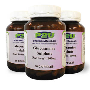 Pharmacy2U Glucosamine 1000mg Capsules 3 for 2 - size: 3 x 90