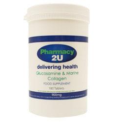 Unbranded Pharmacy2U Glucosamine And Marine Collagen 900mg