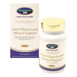 Unbranded Pharmacy2U Gold Series Multi-Vitamin and Mineral