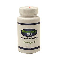 Unbranded Pharmacy2U Omega 3 Fish Oils 500mg