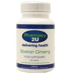 Unbranded Pharmacy2U Siberian Ginseng 1000mg