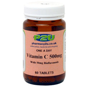 Pharmacy2U Vitamin C One A Day 500mg Tablets - size: 60