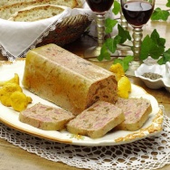 Unbranded Pheasant and chantrelles terrine, chilled, 1kg