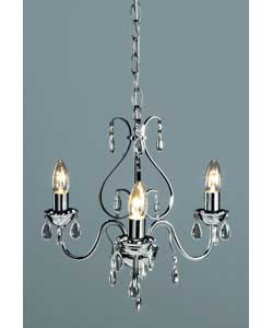 Unbranded Philippa 3 Light Ceiling Fitting