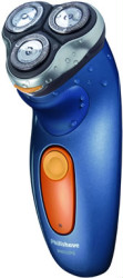 Dry electric shaver with revolutionary Quadra Acti