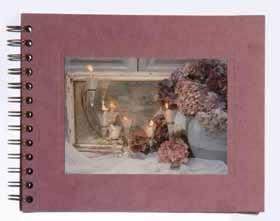 Photo Album Hand Made Lilac