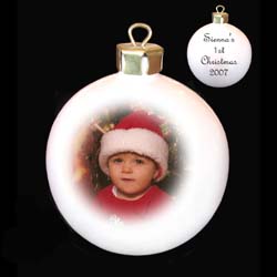 Unbranded Photo Christmas Bauble