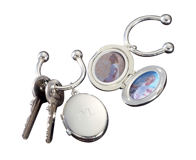 Unbranded Photo Locket Keyring Plain (PEE)
