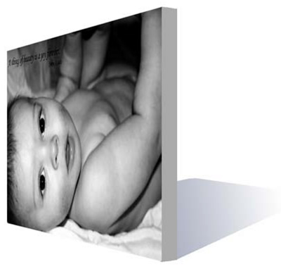 Photo Message Canvas
