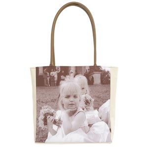 Transform a favourite photo into a unique gift by having it scanned and printed onto fabric, then tu