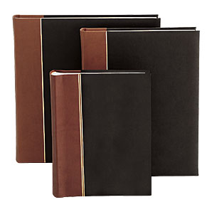 Photograph Album- Slip-In- Black/Brown- H31 x W24cm