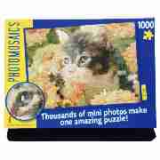 Unbranded Photomosaic Kitten Puzzle 1000pc