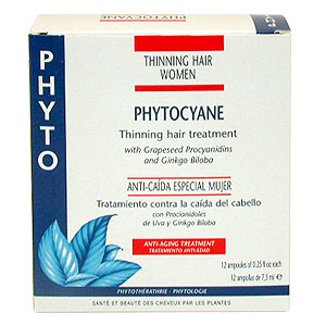 Phytocyane Thinning Hair Treatment For Women - size: 12 x 7.5ml