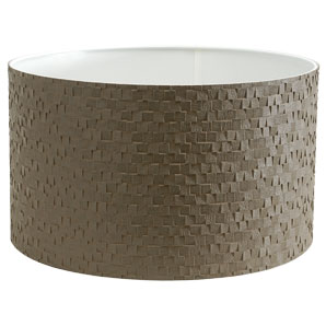 Picasso Cylinder Pendant Shade- Chocolate