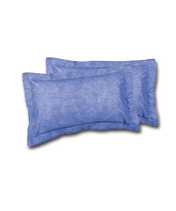 Pico Oxford Pillowcase - Blue
