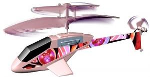 Picoo Z Retro Style Pinki Helicopter