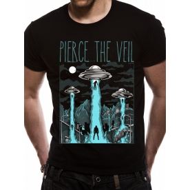 Unbranded Pierce The Veil Alien Abduction T-Shirt Medium