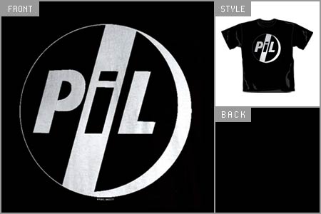 Unbranded Pil (White On Black) T-shirt brv_31882000_P