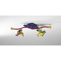 Unbranded PIL7755 - Multi-Coloured Childrens Ceiling Light