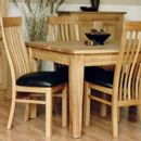 Pinetum Quercus tapered leg dining table furniture