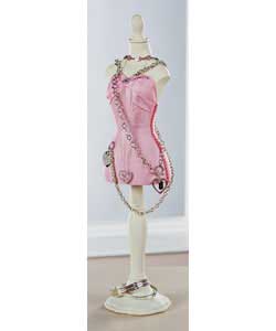 Unbranded Pink Dress Lady Necklace Holder