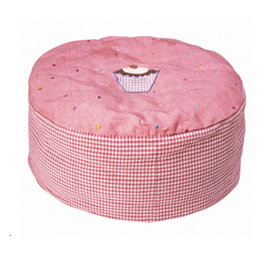 Pink Gingerbread Bean Bag to Compliment the