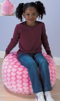 Pink Heart Bean Bag