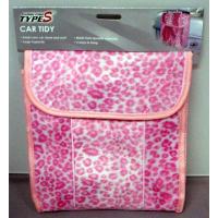 Pink Leopard Car Tidy