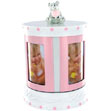 This carousel style Pink Musical Rotating Photo Frame is a beautiful keepsake gift idea for a