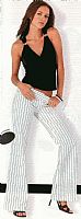Pinstripe Trousers