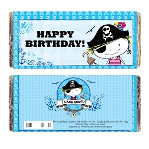 Unbranded Pirate Chocolate Bar