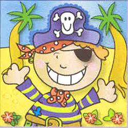 Pirate party - Napkins
