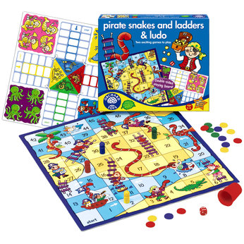 Unbranded Pirate Snakes and Ladders / Ludo