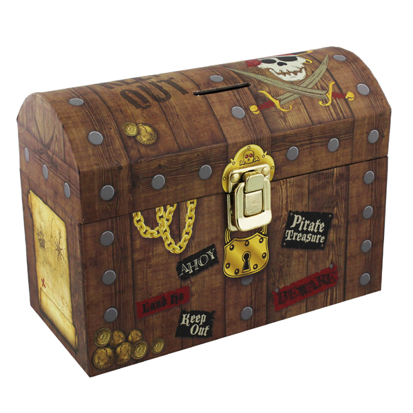 Unbranded Pirate Treasure Chest Money Box