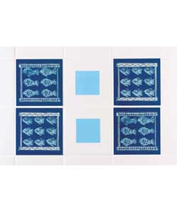 Pisces Fish Print Transfer Pack